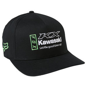 Fox Kawasaki Kawi Cap Schwarz unter Freizeitbekleidung > Caps/H�te/Bandanas