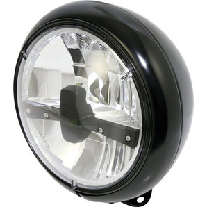 Highsider LED-Scheinwerfer HD-Style- schwarz- 7 Zoll