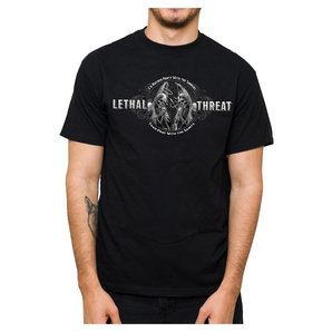 Lethal Threat Party with the Sinners T-Shirt Schwarz unter Freizeitbekleidung > T-Shirts & Poloshirt