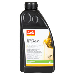 Louis Oil Motorenöl 4-Takt 20W-50 mineralisch- Inhalt: 1 Liter