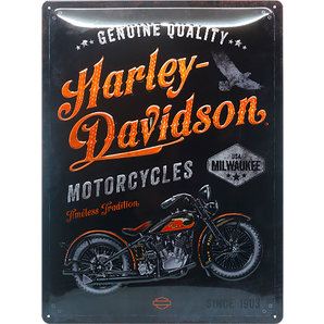 Retro Blechschild Harley Davidson Masse: 30x40cm Harley-Davidson