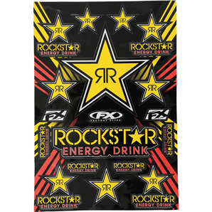 Rockstar Energy Aufkleber-Set Masse: 33x48-5cm Factory Effex